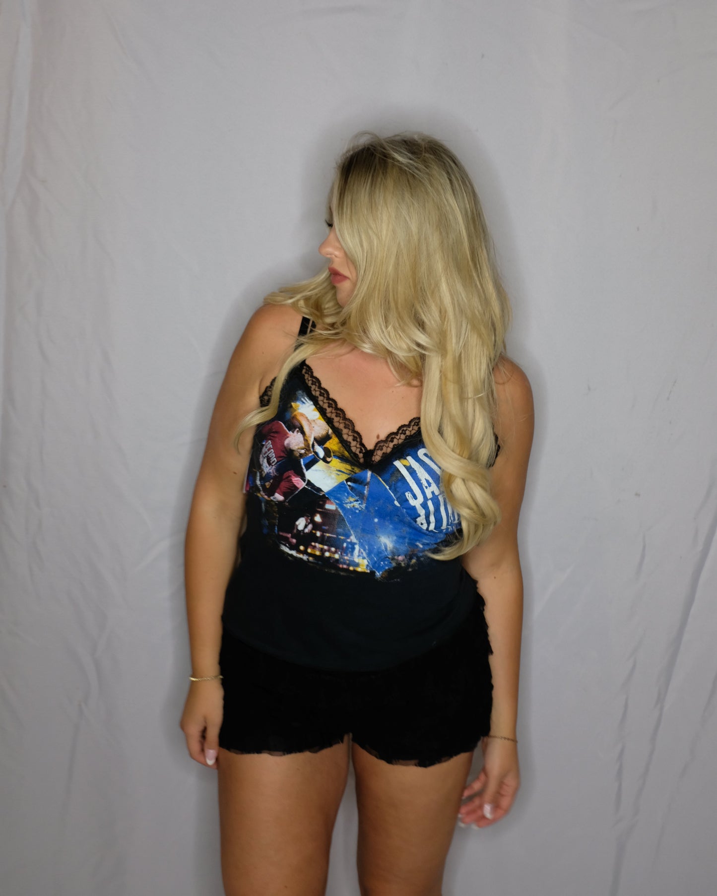 Jason Aldean Reworked Lace Tank