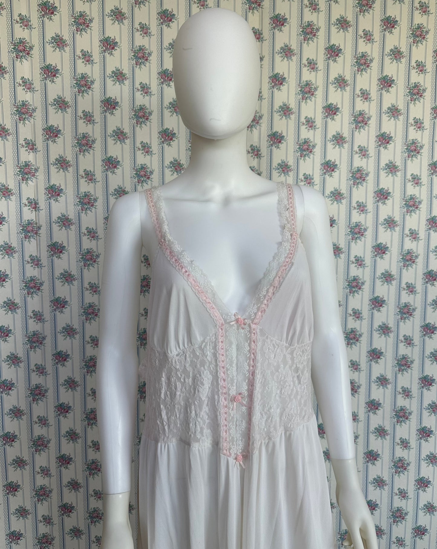 Pollinaise Vintage White Slip Dress