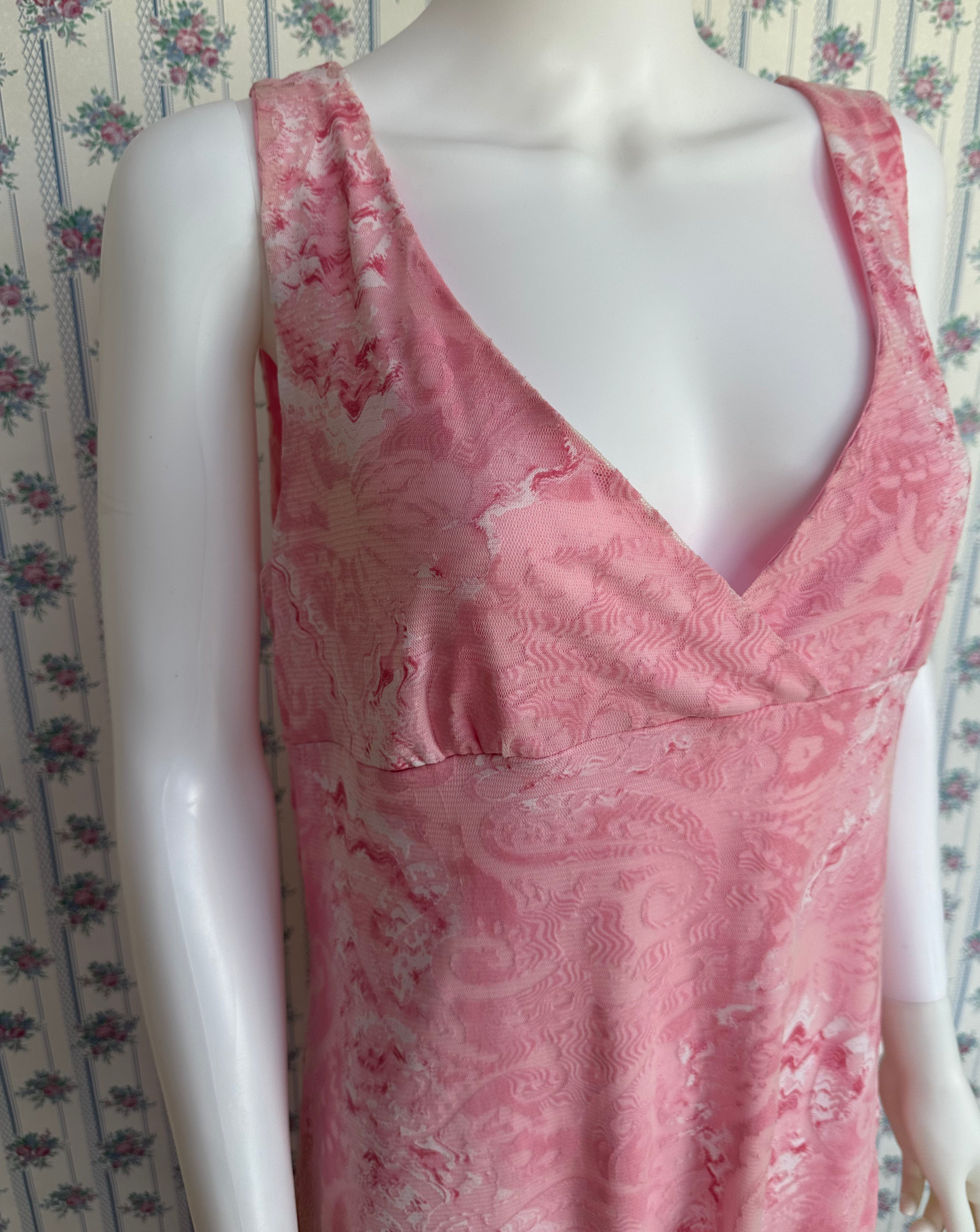 Gemini Vintage Pink Dress