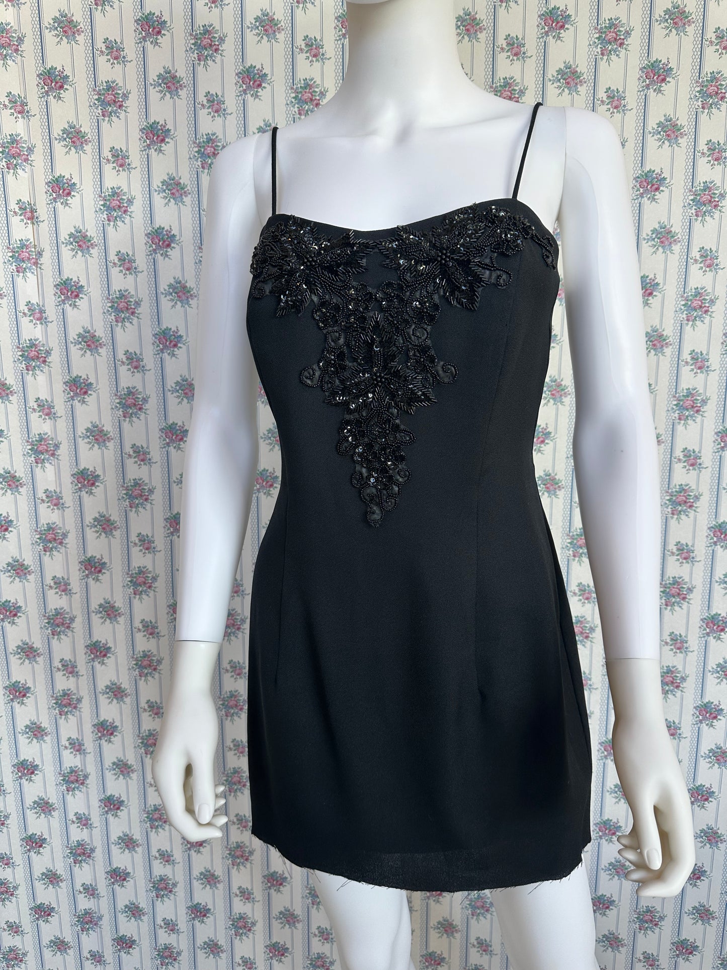 Black Vintage Evening Dress