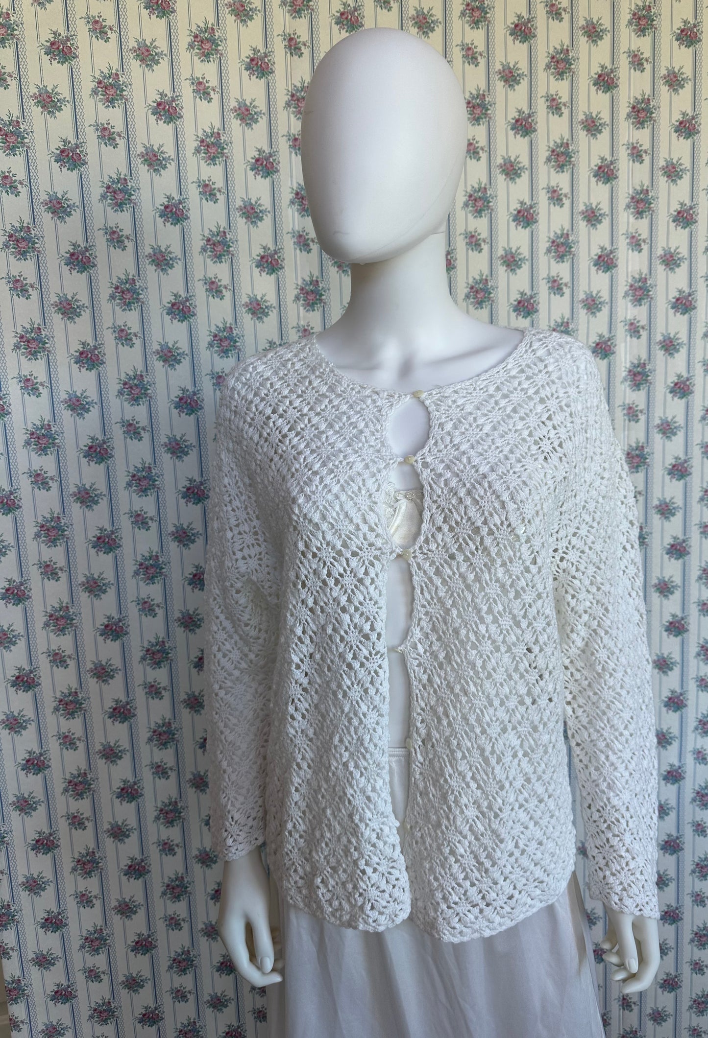 Vintage Knit Long Sleeve Sweater