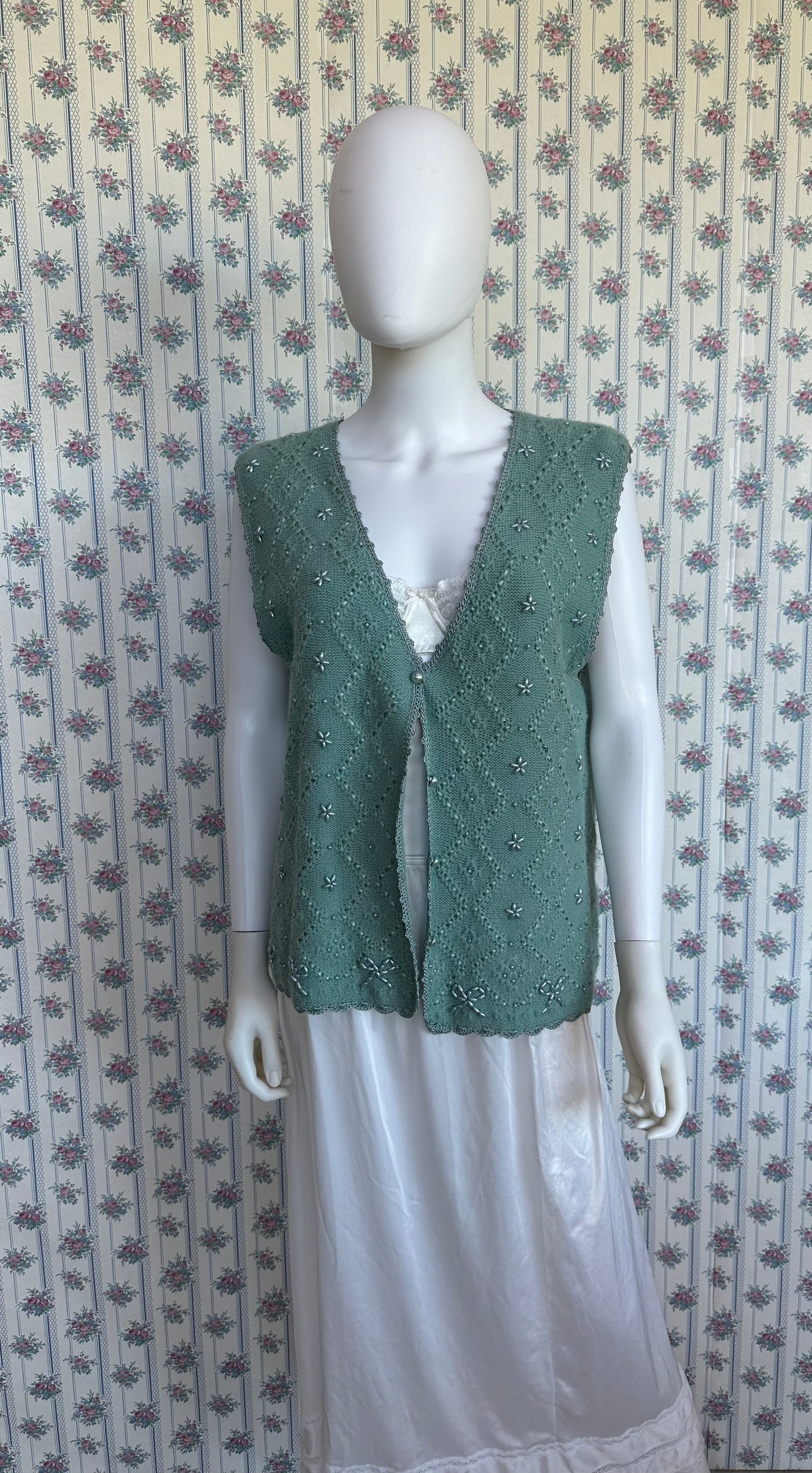 Koret Teal Sweater Vest