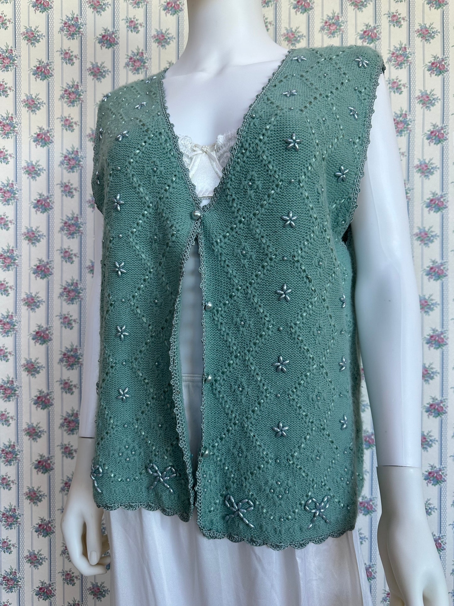 Koret Teal Sweater Vest