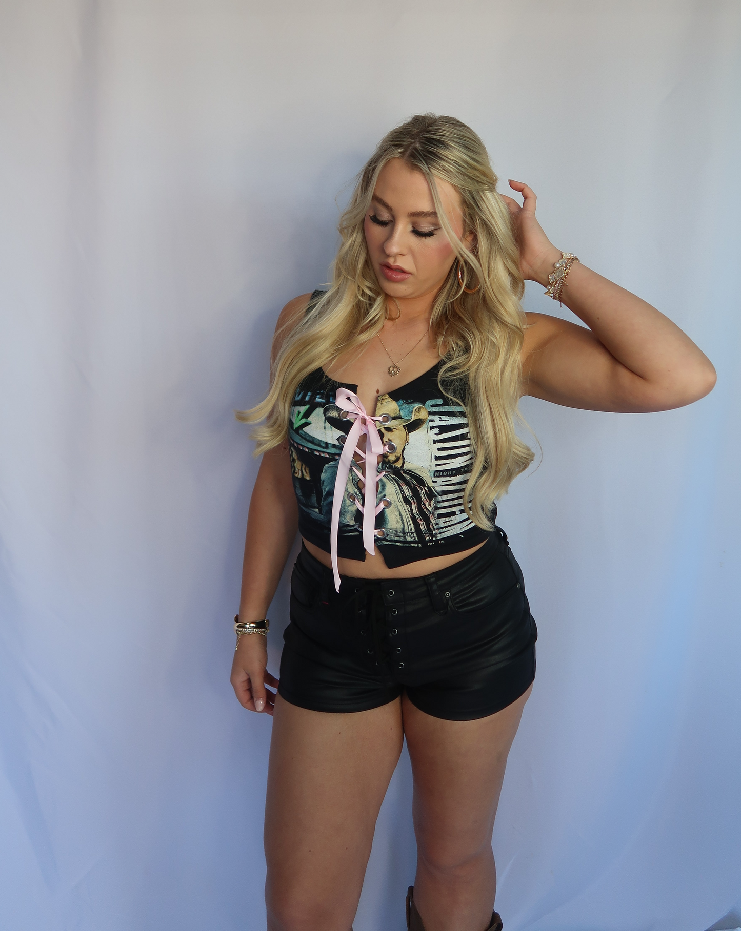 Jason Aldean Reworked Corset Top