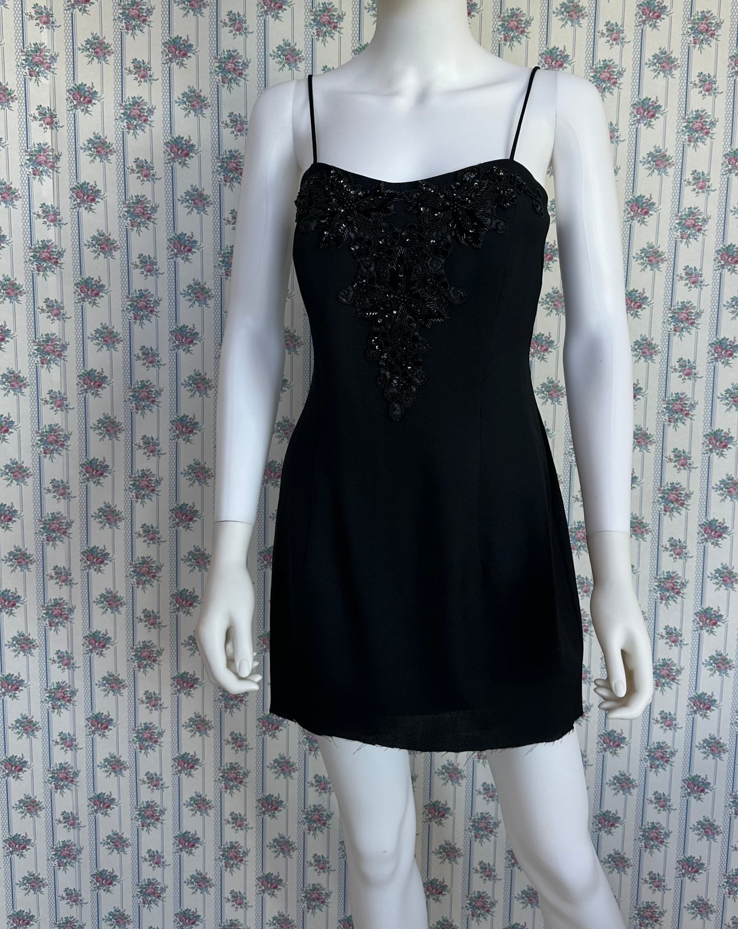 Black Vintage Evening Dress