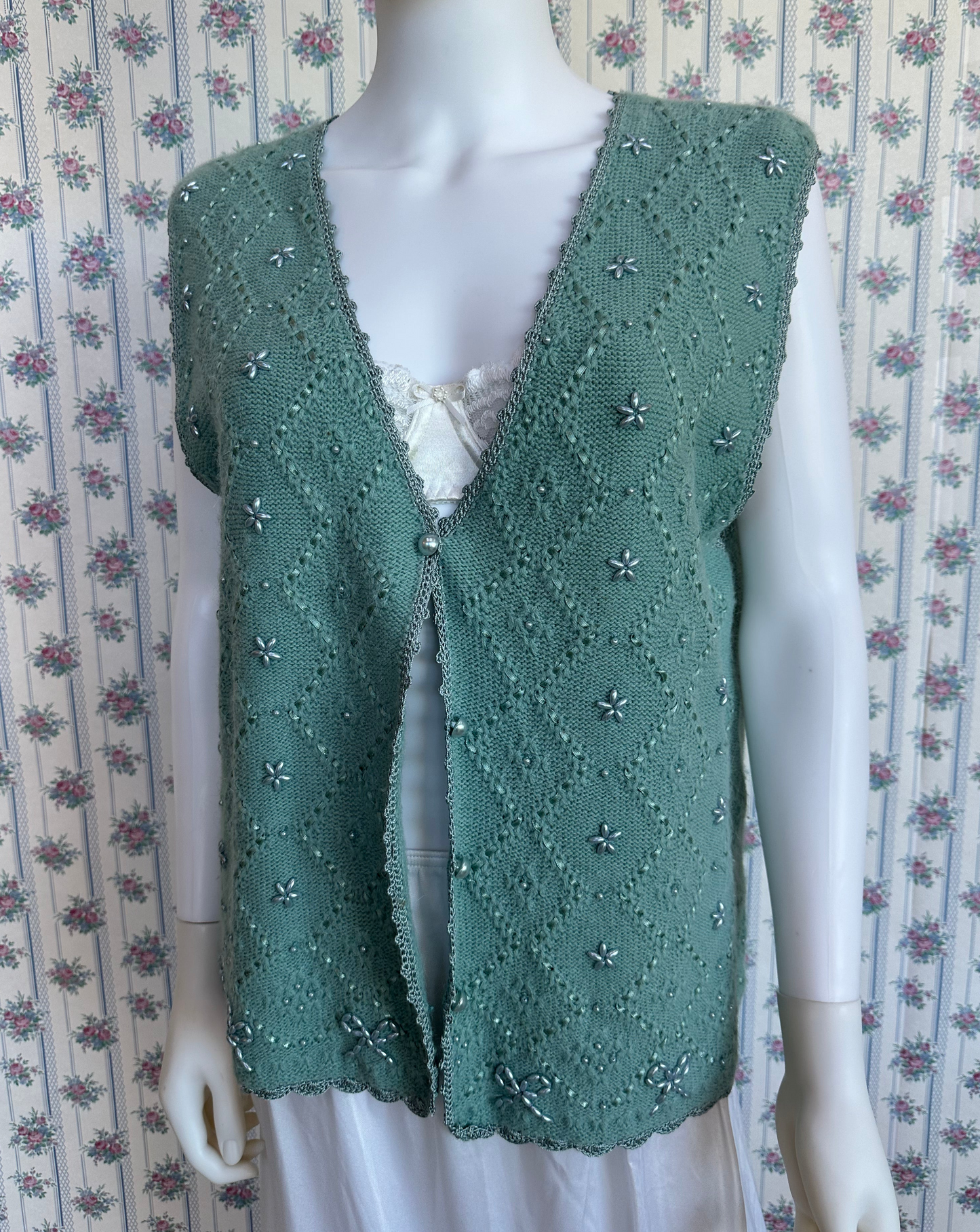 Koret Teal Sweater Vest