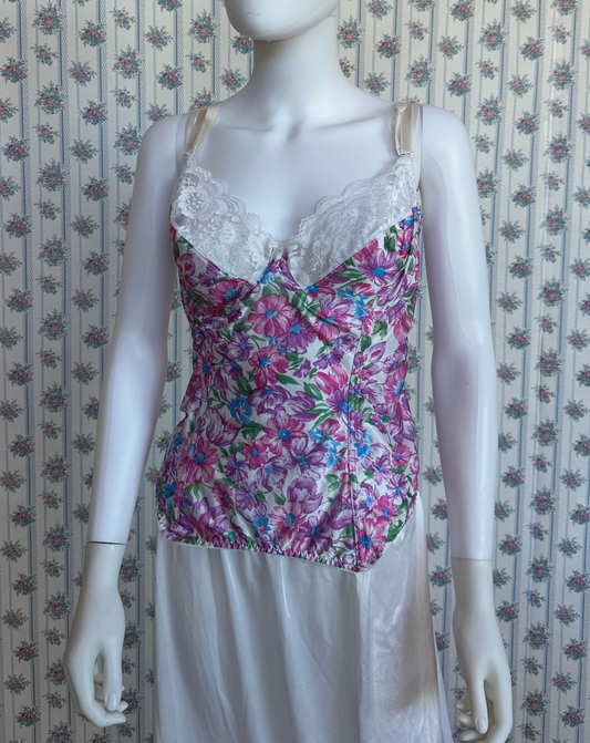 Vintage Floral Lace Tank