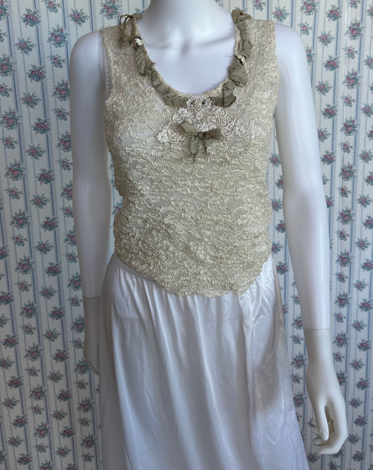 Lace Bonnie Harris Vintage Tank