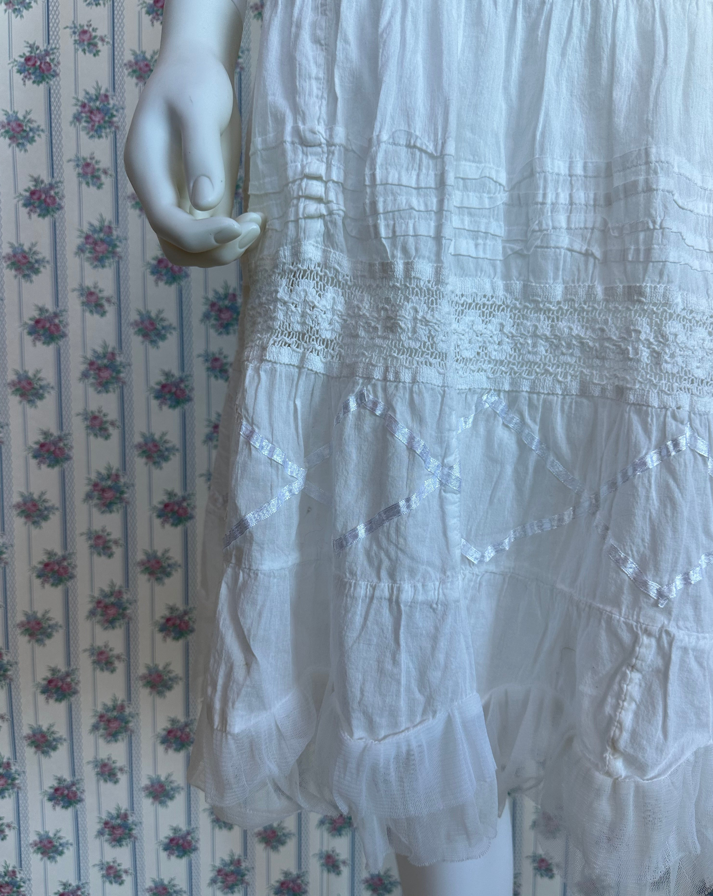 White Vintage Skirt