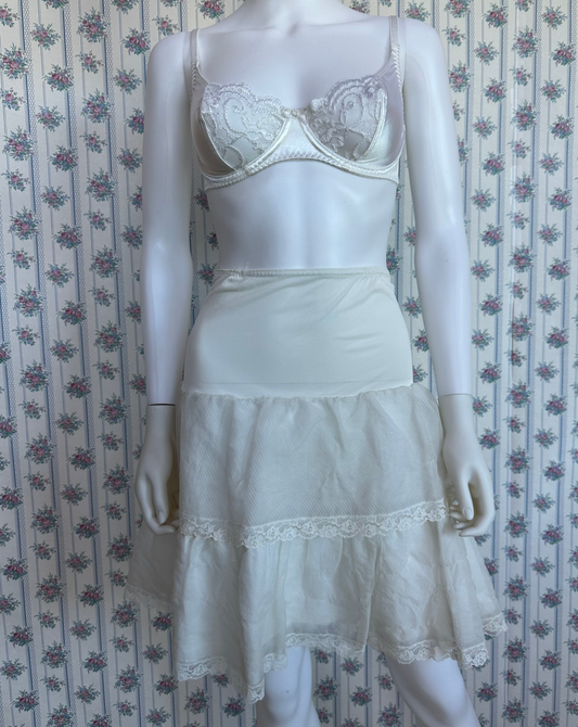 Vintage White Skirt